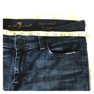 7 for all mankind high waist Bootcut jeans size 30